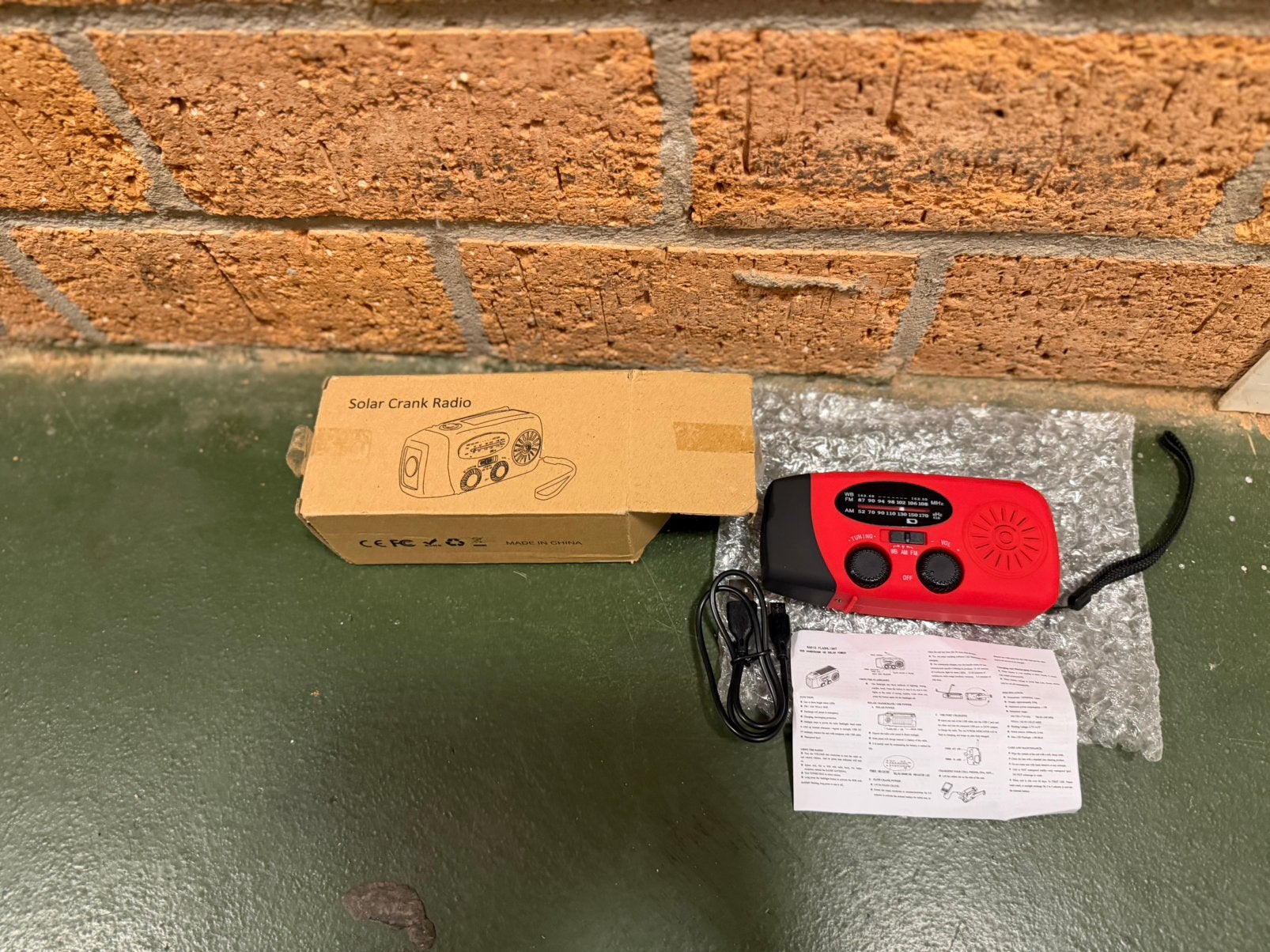 Radio/ noodradio nieuw in dood ongebruikt!, Ophalen of Verzenden, Nieuw, Radio