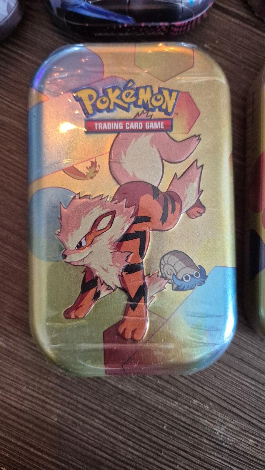 Pokémon 151 mini Tin Arcanine, Ophalen, Nieuw, Overige typen