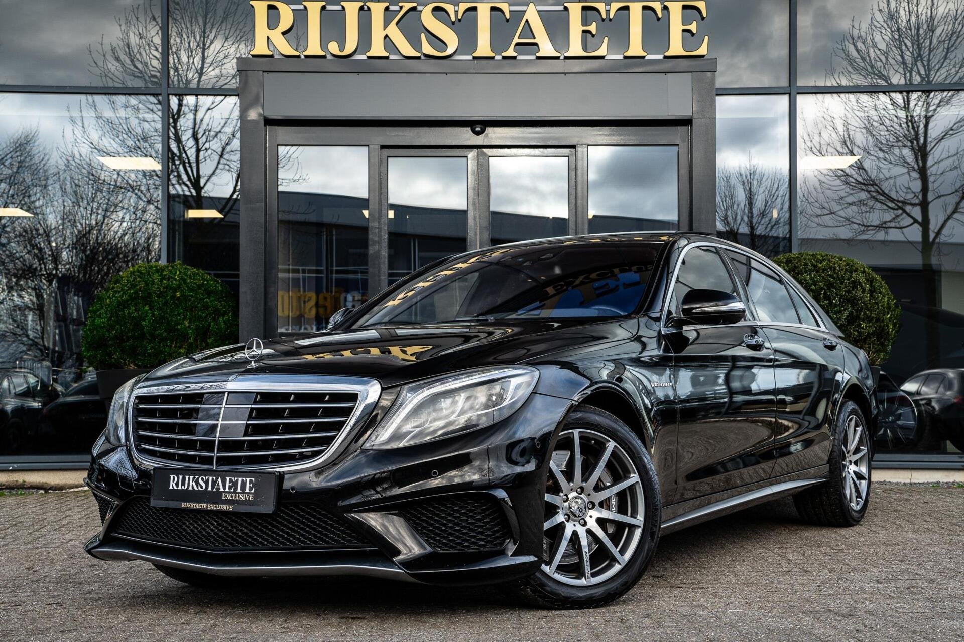 Mercedes S-klasse AMG S63 4Matic Lang|V8|BURMESTER|NIGHTVIS., Automaat, 5461 cc, Blauw, Bedrijf