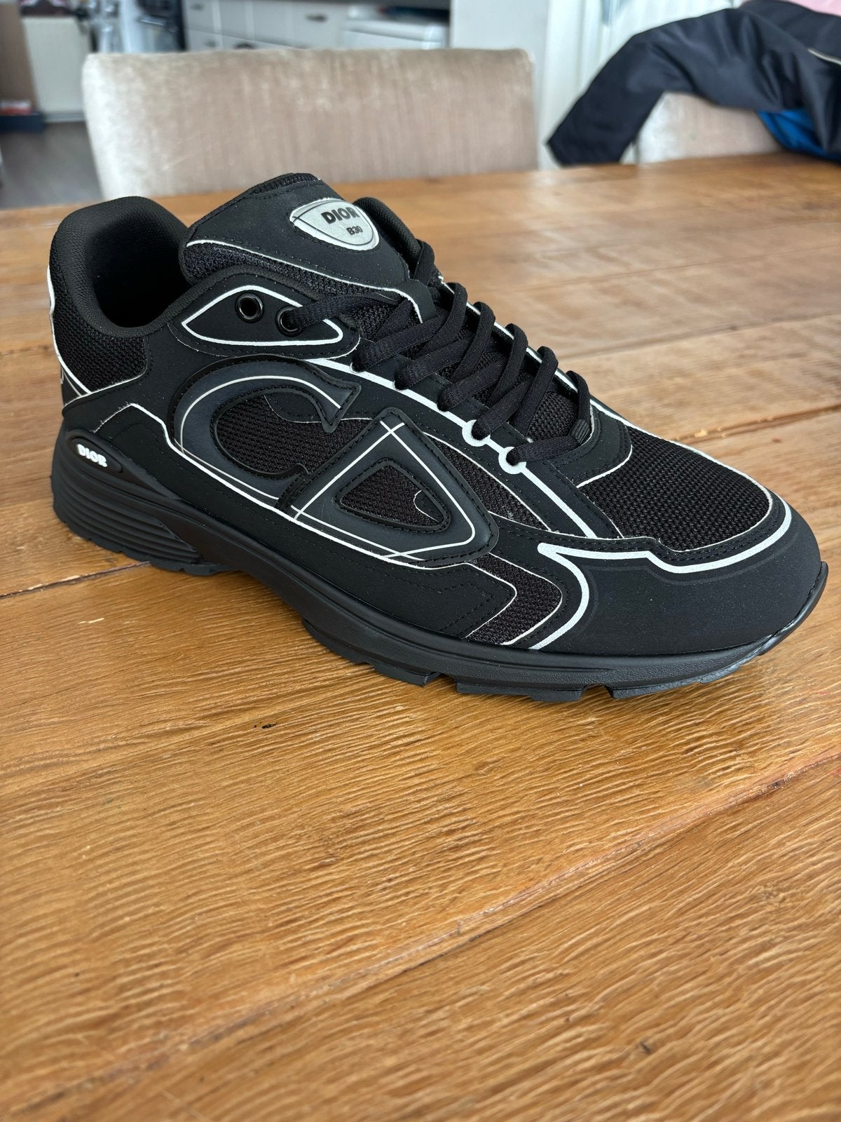 Dior B30 Sneakers Zwart - Nieuw - Maat 44, Ophalen of Verzenden, Zo goed als nieuw, Zwart, Sneakers of Gympen