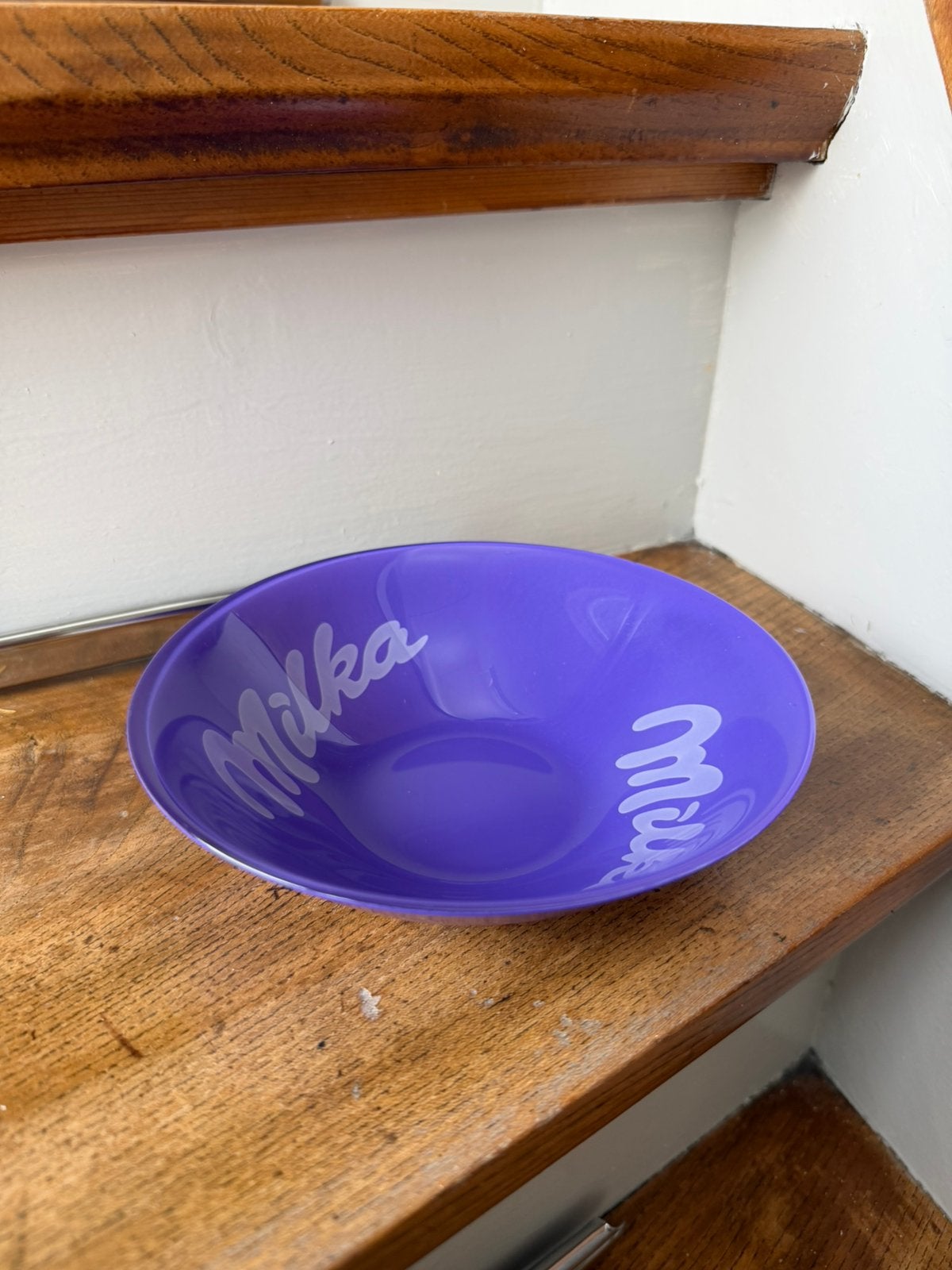 Milka kom paars, Verzamelen, Ophalen of Verzenden, Zo goed als nieuw, Gebruiksvoorwerp