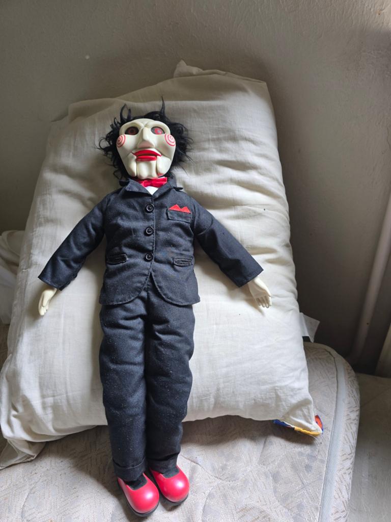 Billy Jigsaw Doll, Spreekfiguur 20 Inch (Zeldzaam), Ophalen of Verzenden