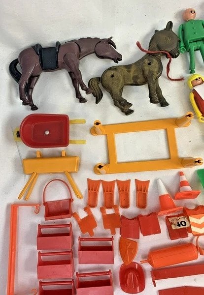 Play-Big Figuren Paarden Accessoires vintage 70s verzameling, Kinderen en Baby's, Coolsingel 104, 3011 AG Rotterdam, Netherlands