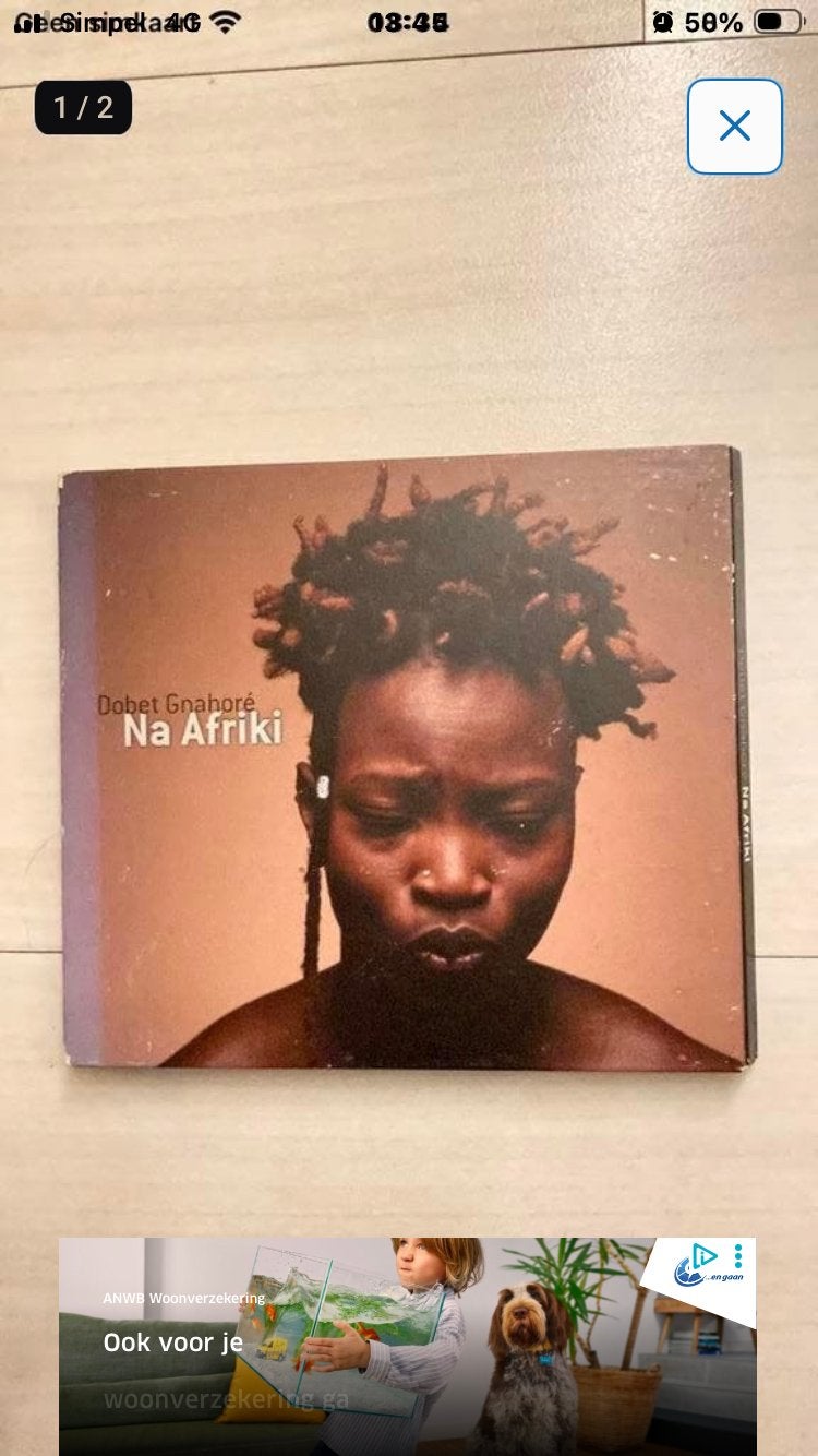 Dobet Gnahoré - no afriki (african), Ophalen of Verzenden, Zo goed als nieuw