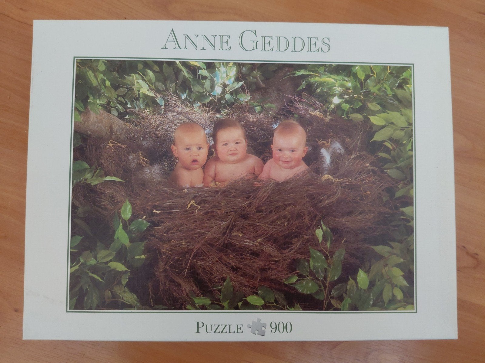 Anne Geddes - 900 stukjes - 666 x 476 mm, Ophalen of Verzenden, 500 t/m 1500 stukjes, Zo goed als nieuw, Legpuzzel