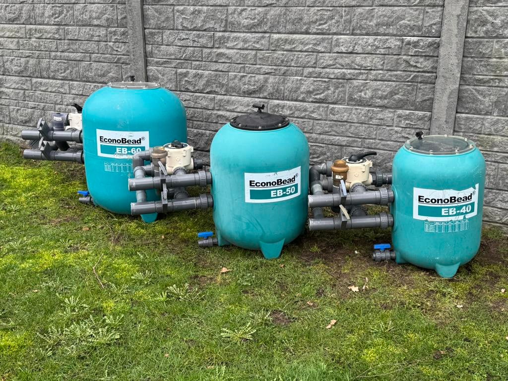 Econobead / EB 40 , 50 & 60 met bypass , blower & beads!!, Ophalen of Verzenden, Zo goed als nieuw, Vijverfilter