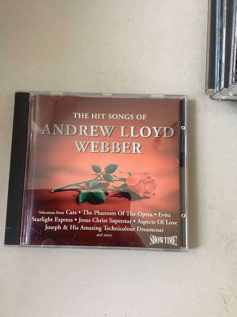The hit songs of Andrew Lloyd Webber., Ophalen of Verzenden, Zo goed als nieuw