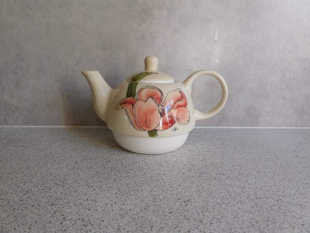 Theepot Tea for One Papaver Seasons JET by ter Steege, Overige typen, Ophalen of Verzenden, Zo goed als nieuw, Overige stijlen