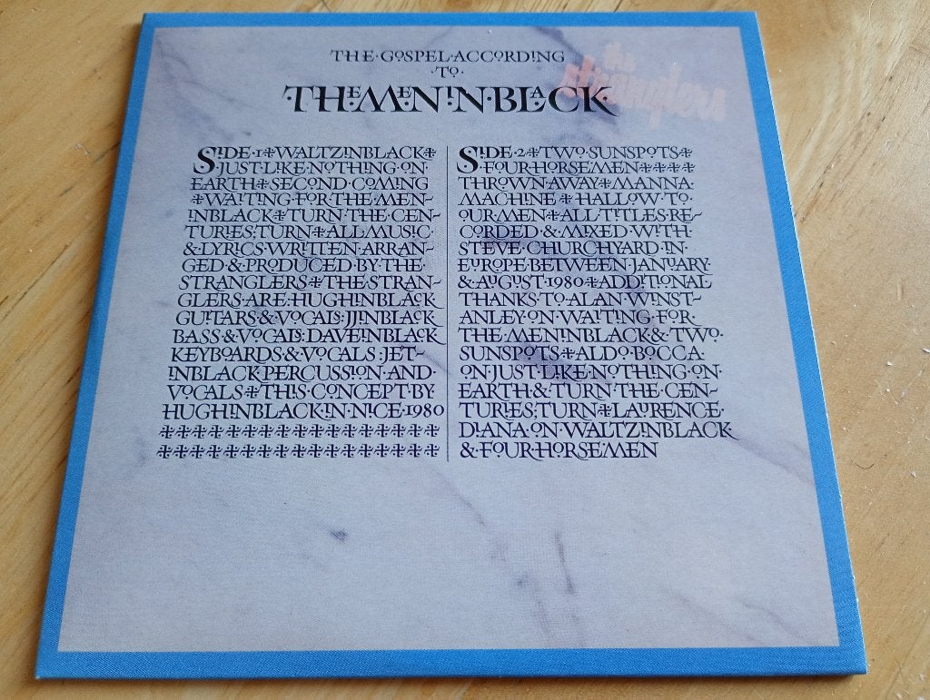 CD The Stranglers - Gospel According To The Meninblack ('15), Verzenden, Zo goed als nieuw, Alternative Rock
