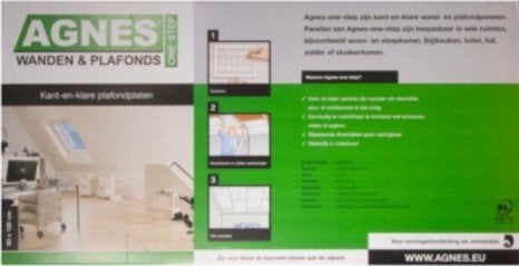 Agnes plafondplaten, totaal 12 stuks - nieuw in doos, Ophalen, Nieuw, Overige materialen, Minder dan 20 mm