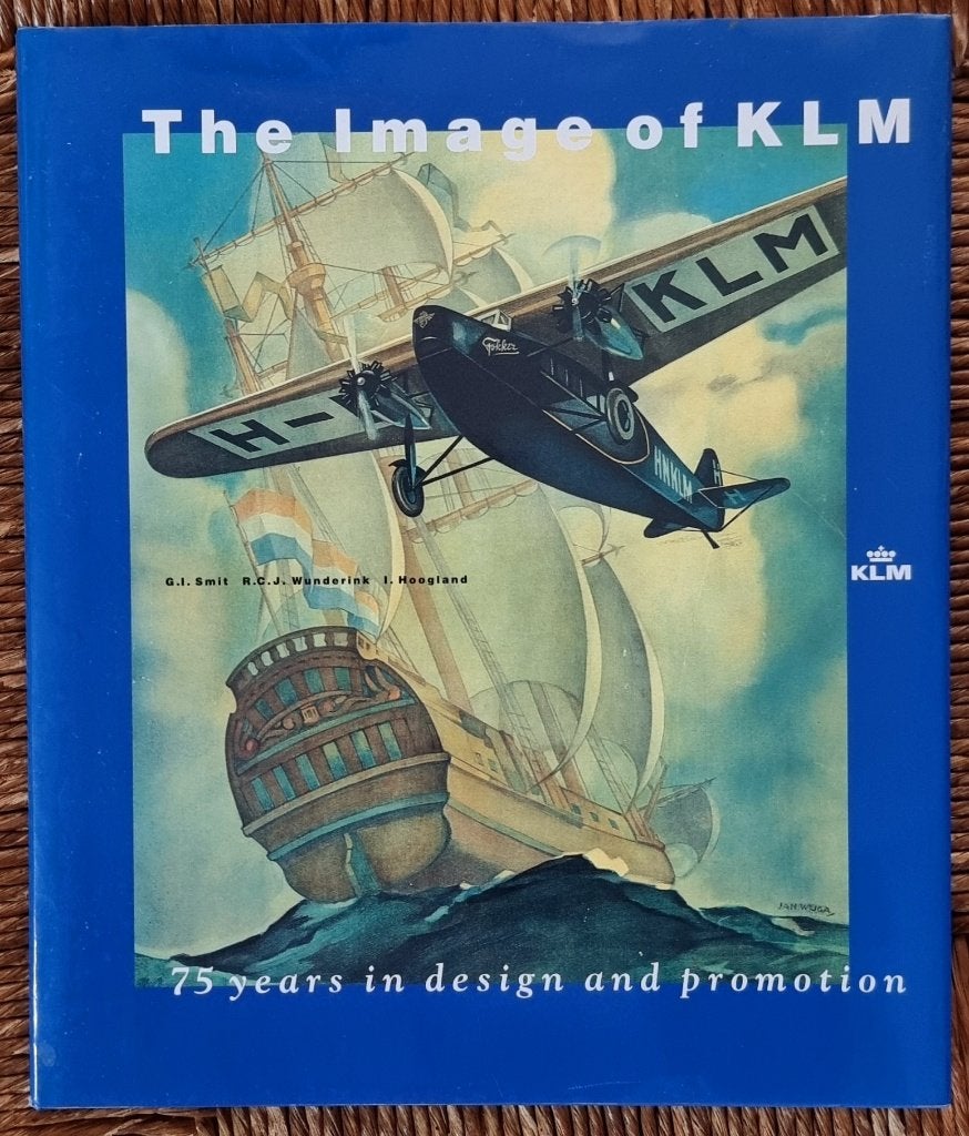 The image of KLM - 75 years in design and promotion - IZGST, Verzamelen, Ophalen of Verzenden, Zo goed als nieuw, Boek of Tijdschrift