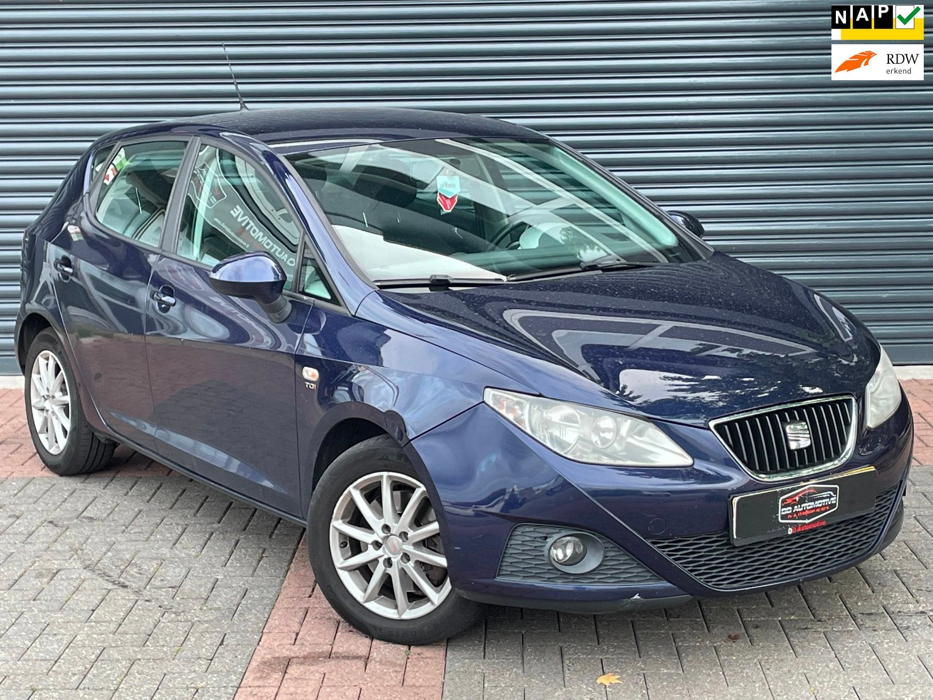 Seat Ibiza 1.6 TDI Sport Airco | Cruise | Euro 5, Auto's, Voorwielaandrijving, Euro 5, Stof, Gebruikt