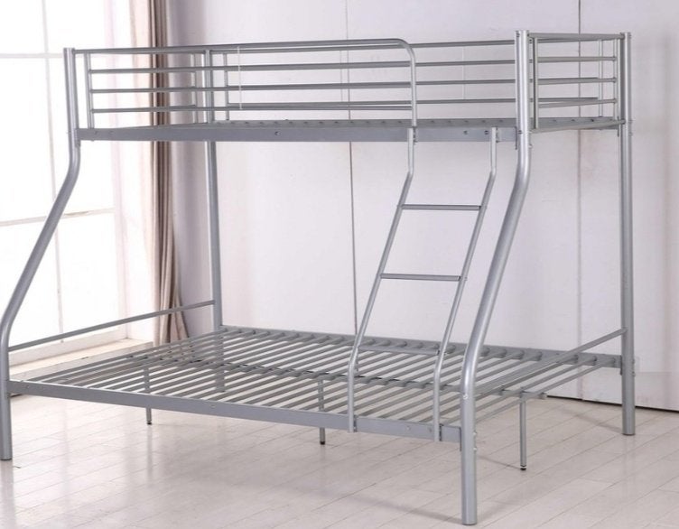 3-persoons hoogslaper, Huis en Inrichting, Ophalen, Hoogslaper, Tweepersoons, Minder dan 160 cm