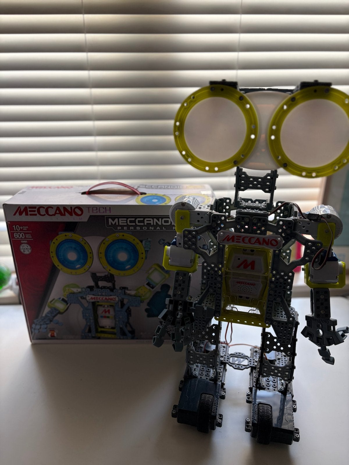 Meccano Meccanoid G15 Personal Robot - Bouw en Speel, Kinderen en Baby's, Ophalen of Verzenden, Zo goed als nieuw, Bouwen, Met licht