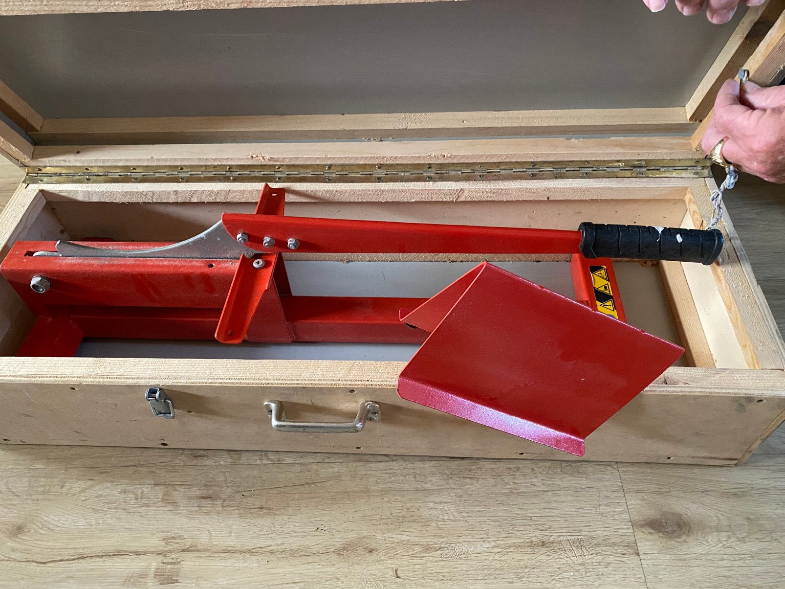 Laminaatsnijder sencys, Doe-het-zelf en Verbouw, Ophalen, Zo goed als nieuw, Snijgereedschap, Overige merken