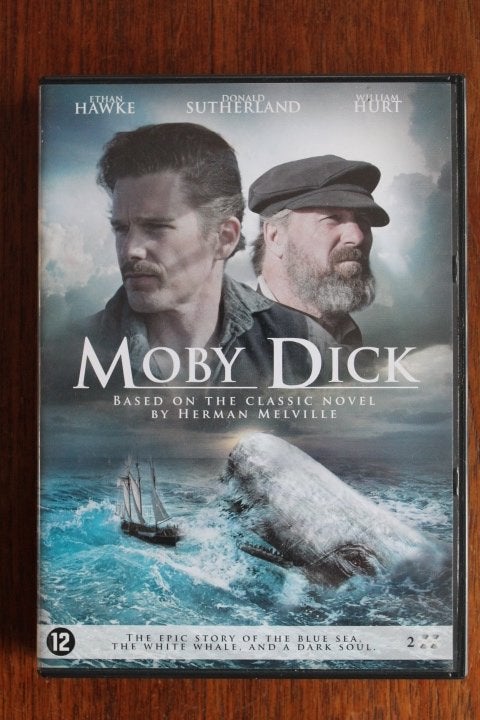 Moby Dick (2011) 2 DVD William Hurt Ethan Hawke Melville, Alle leeftijden, Nederlands, Ophalen of Verzenden, Gebruikt