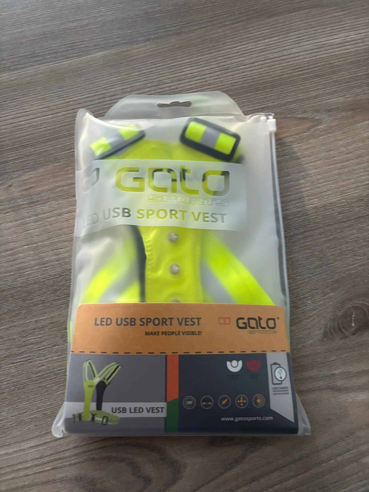 Lichtvest met usb, Ophalen, Nieuw, Overige typen, Overige merken
