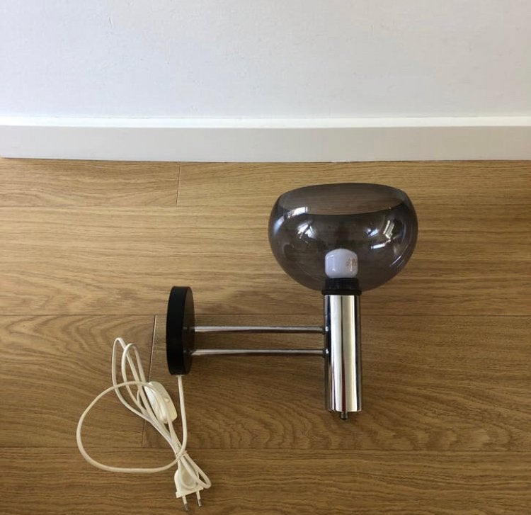 Vintage Spage Age wandlamp | jaren 70, Ophalen of Verzenden, Zo goed als nieuw