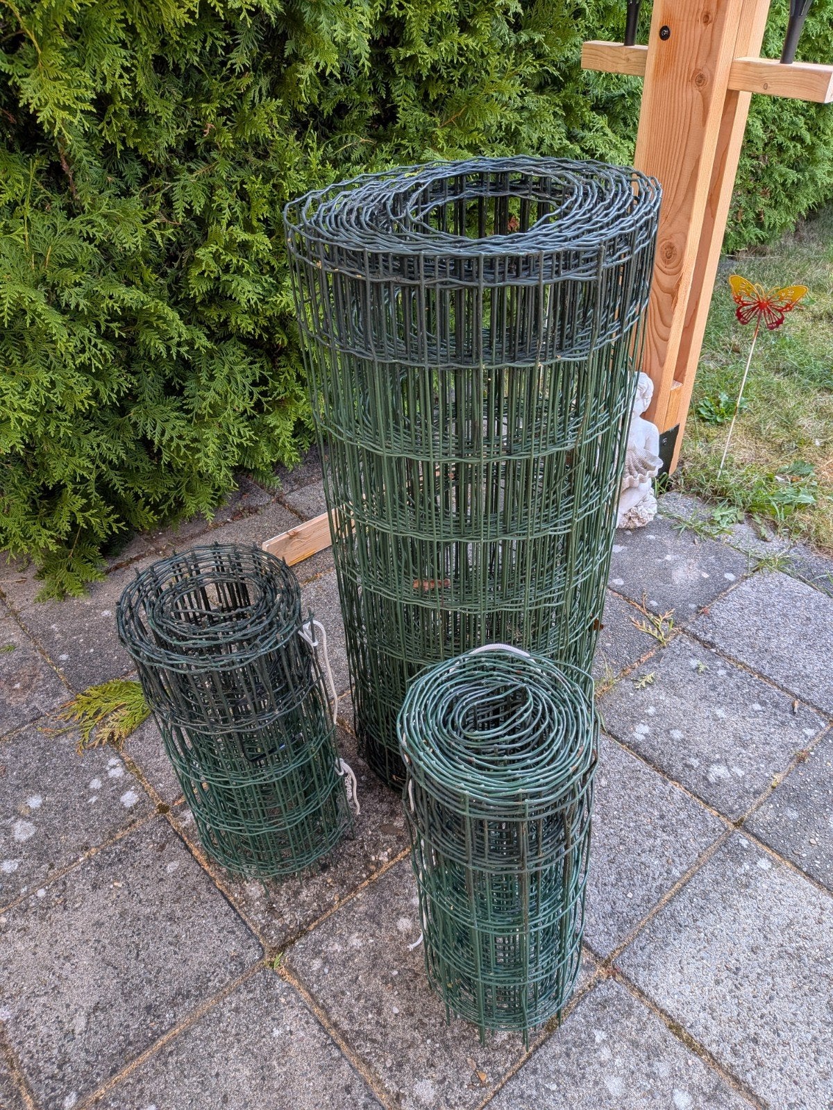 Groen gaas - diverse rollen tuingaas/hekwerk, Tuin en Terras, Ophalen, Gebruikt, 20 meter of meer, Gaas