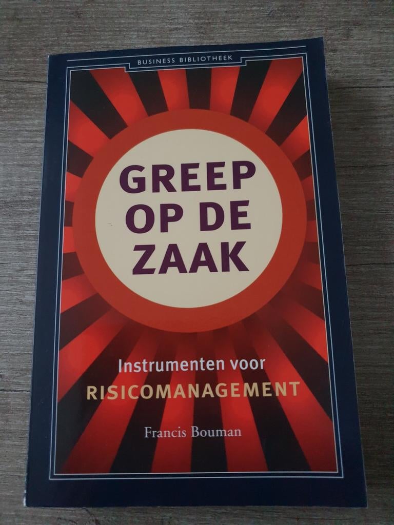 GREEP OP DE ZAAK: Instrumenten voor Risicomanagement, Ophalen of Verzenden, Gelezen, Management, Francis Bouman