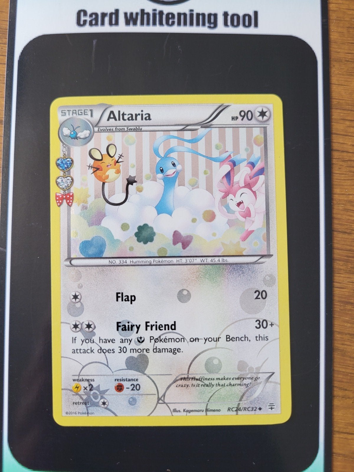 Altaria RC24/RC32 Pokémon Generations, Ophalen of Verzenden, Gebruikt, Losse kaart, Foil