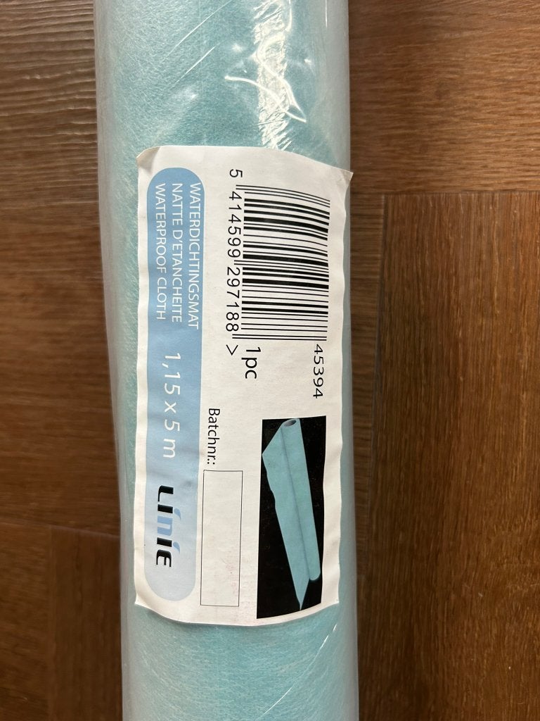 Waterdichtingsmat 1,15 bij 5 meter NIEUW, Ophalen, Nieuw, Steen, Toilet