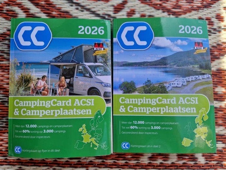 ACSI Campinggids 2026 - Europa, Overige merken, Europa, Nieuw, Ophalen of Verzenden