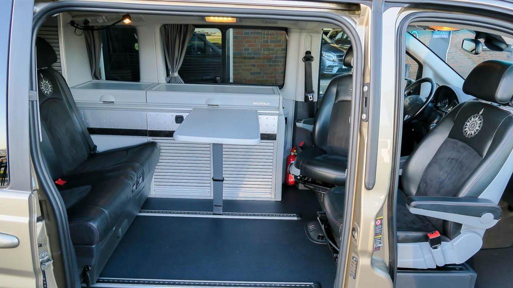 Mercedes Viano Westfalia Marco Polo 3.0V6 6-zitter, Caravans en Kamperen, Automaat, Buscamper of Camperbus, Mercedes-Benz, Bedrijf