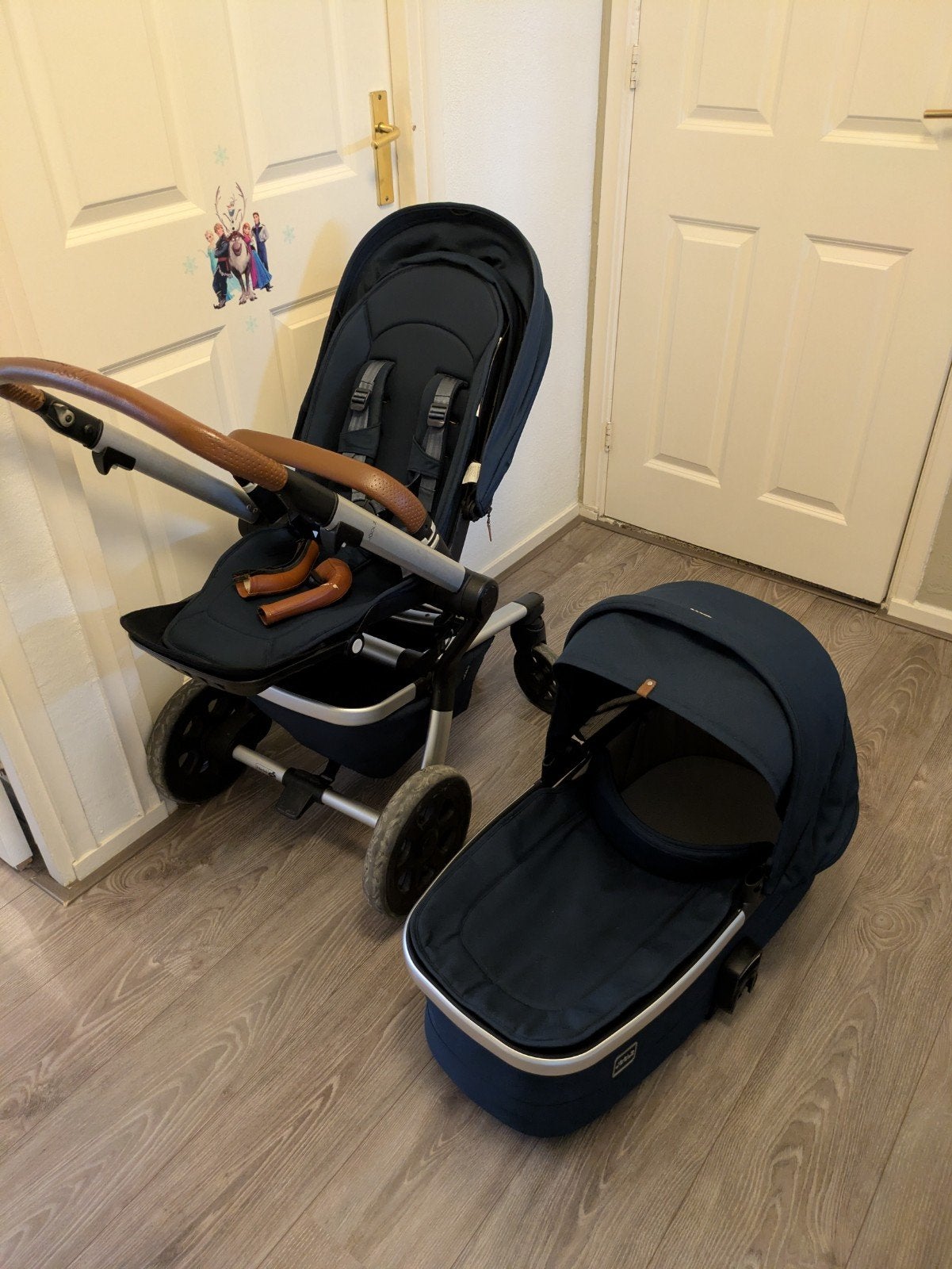 Joolz Hub kinderwagen met reiswieg en zitje, Ophalen, Gebruikt, Overige merken, Met reiswieg