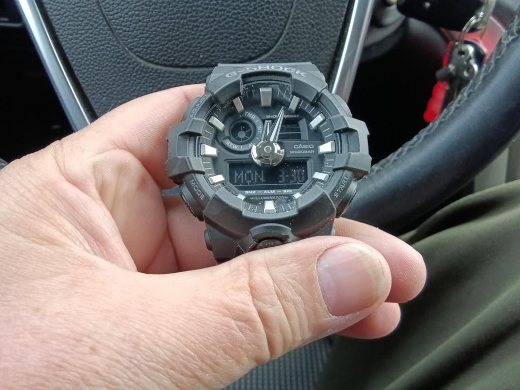 G shock horloge, Ophalen, Zo goed als nieuw, Zwart, Android