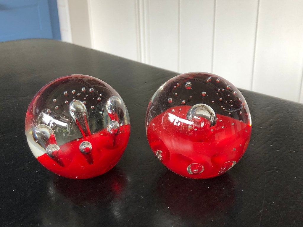 Diverse glazen paperweights, Antiek en Kunst, Antiek | Glas en Kristal, Ophalen of Verzenden