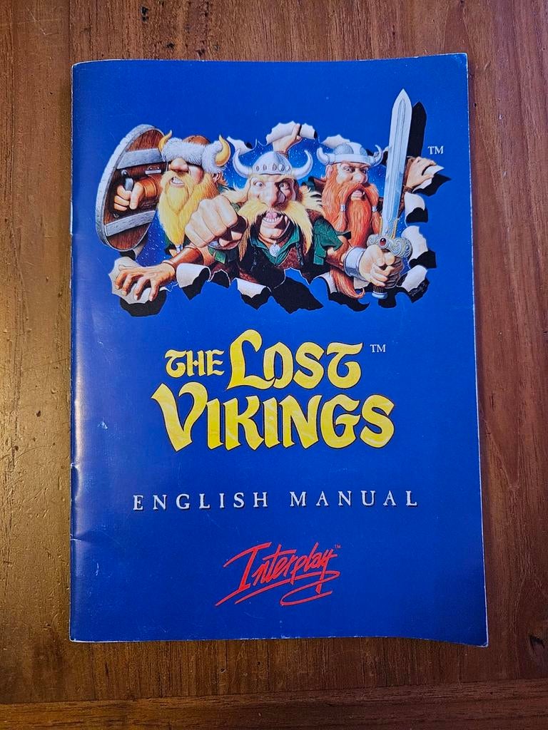 The Lost Vikings IBM  (Retro pc game 1993), 1 speler, Ophalen of Verzenden, Zo goed als nieuw, Vanaf 12 jaar