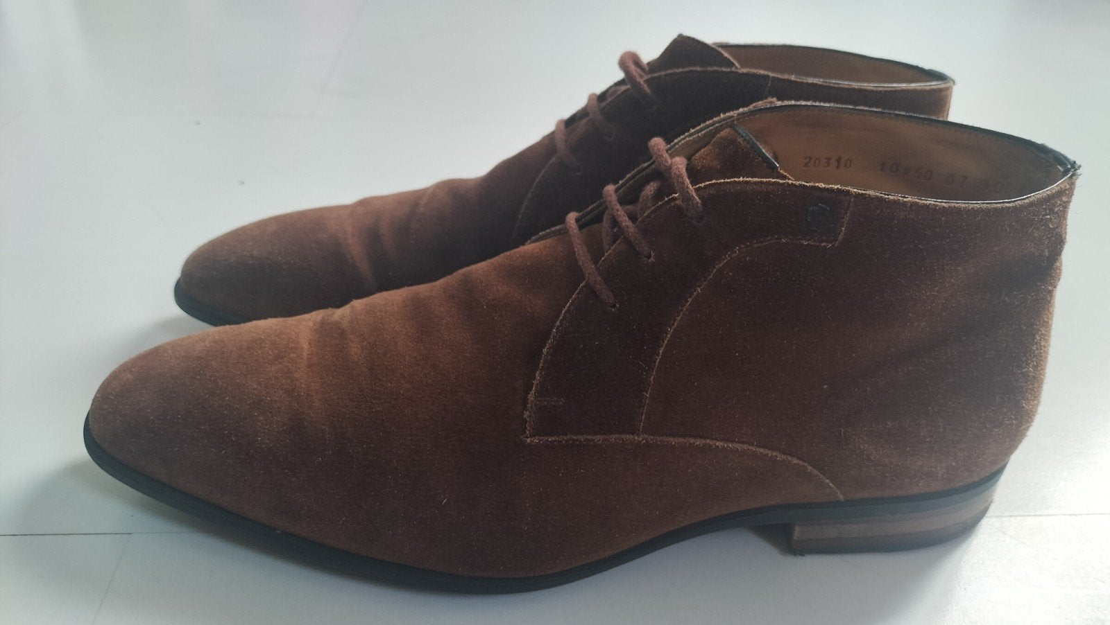 Van Bommel maat 10.5 / 44 / 45 herenschoenen heren schoenen, Ophalen of Verzenden, Zo goed als nieuw, Bruin