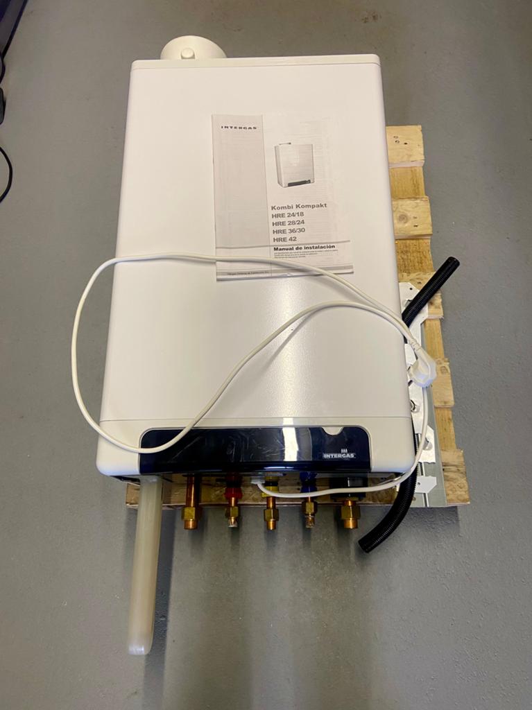 Intergas combi ketel kompact HRE42 (1 jaar oud), Ophalen, Gebruikt, 20 tot 100 liter, Boiler