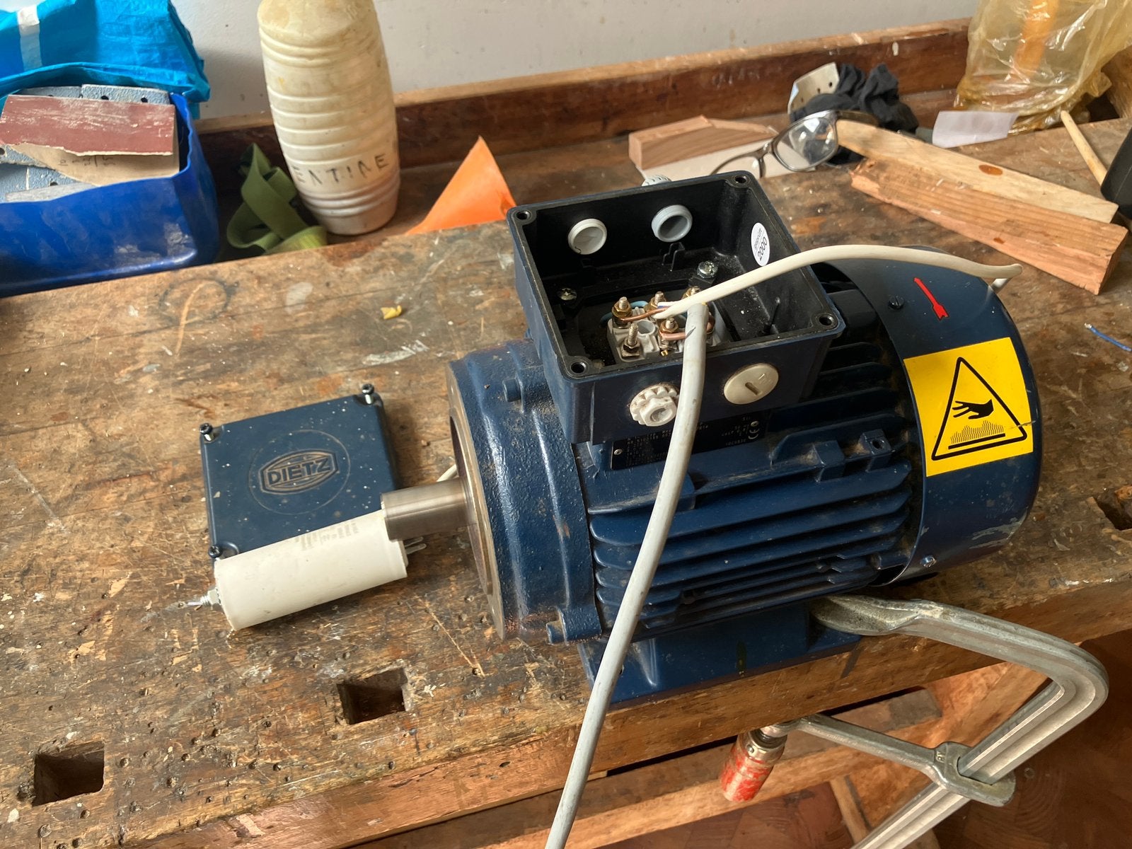 Elektromotor Dietz, Ophalen, Gebruikt, Elektromotor, 1400 tot 1800 rpm
