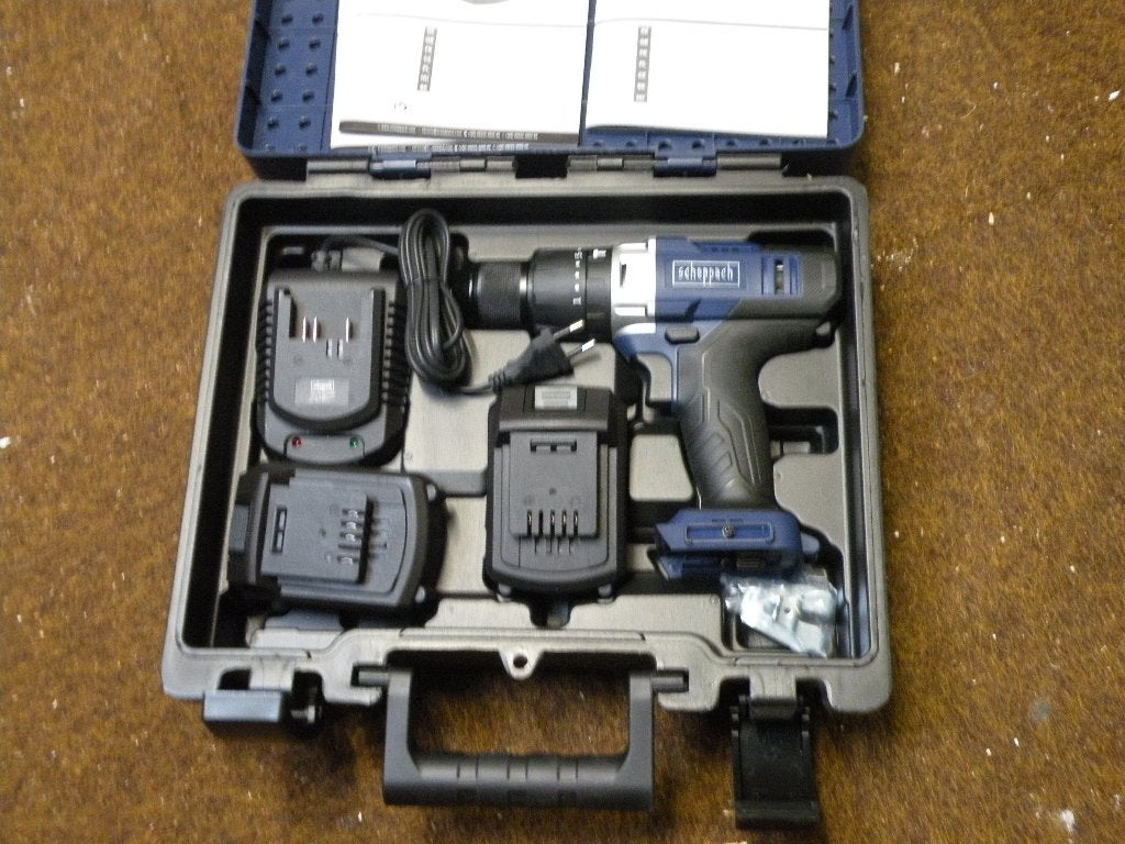 Accuboormachine .Met toeb. .Zie omschr. . Scheppag  Nieuw., Ophalen, Nieuw, Minder dan 400 watt, Boor- en Schroefmachine