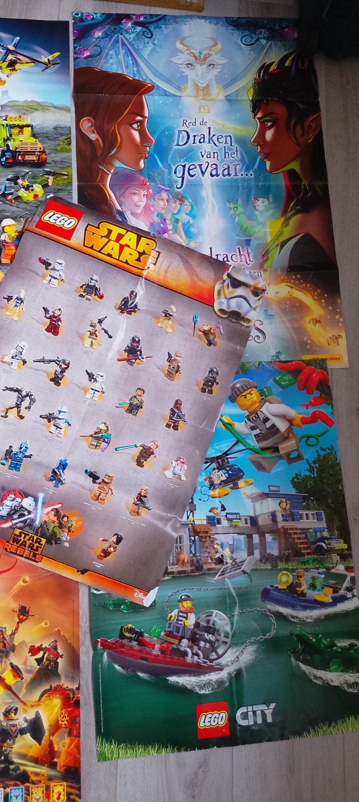 Foto 6 van Diverse LEGO Posters Star Wars, City, Friends, Nexo Knights