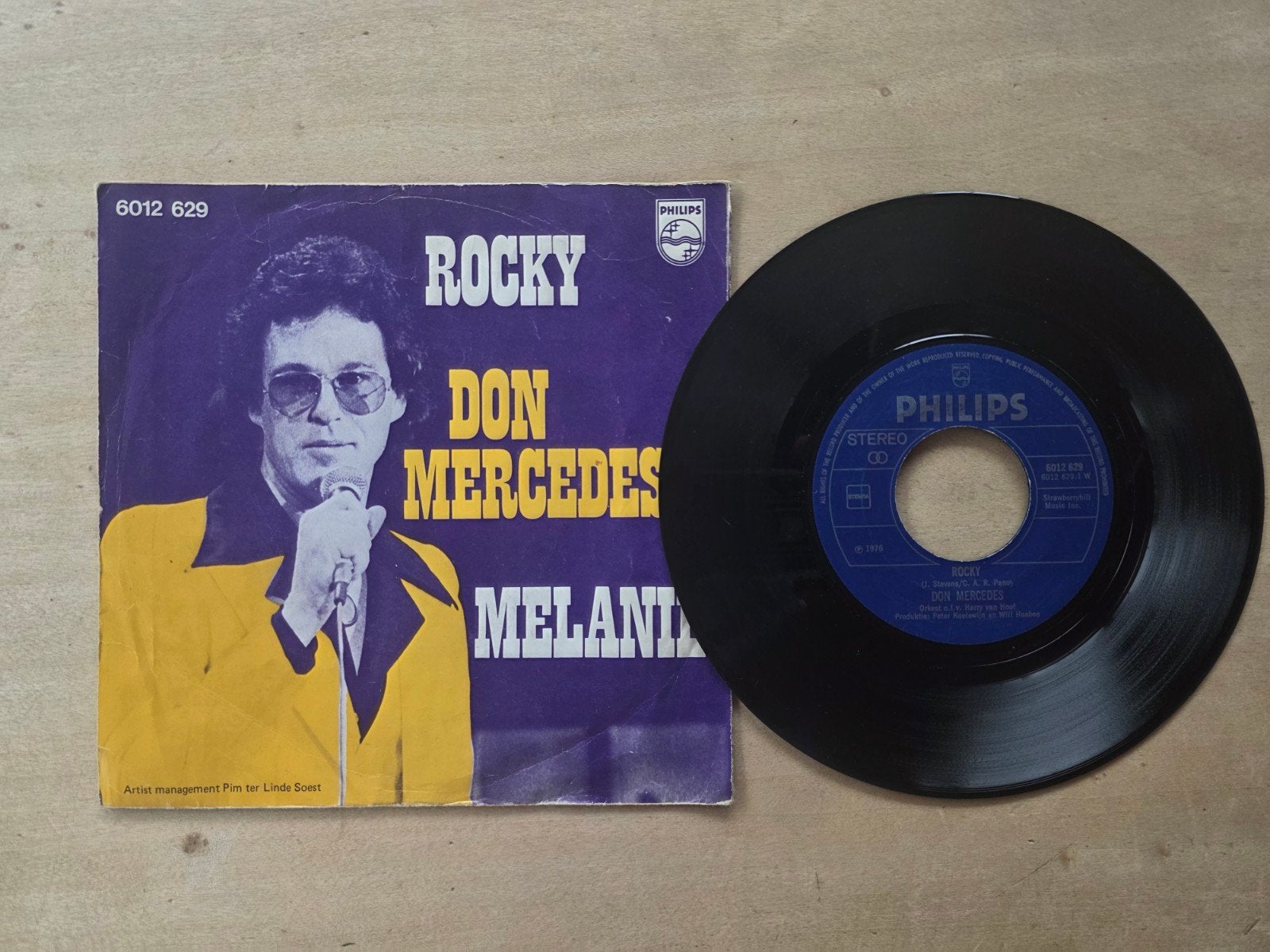 Don mercedes - Rocky, Gebruikt, Fotohoes, 7 inch, Ophalen of Verzenden