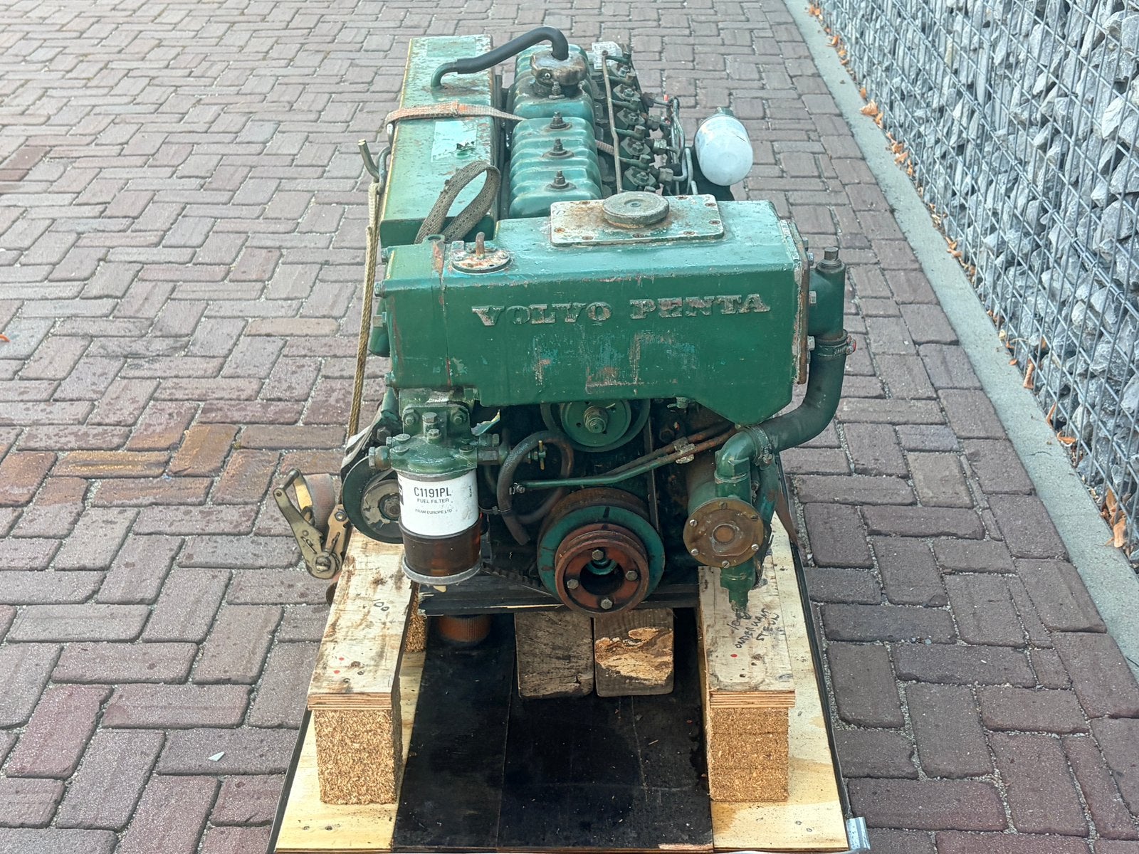 Volvo Penta md 32 complete motor, Ophalen, Gebruikt, Motor en Techniek, Zeilboot of Motorboot