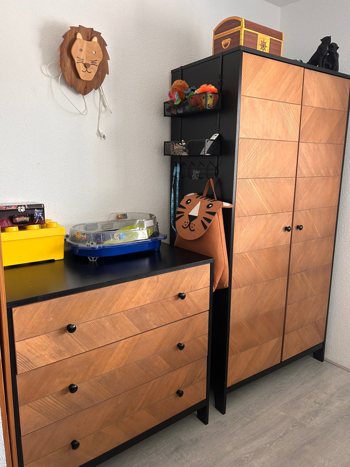 Bopita Job Vintage Honey commode en kledingkast, Ophalen, Gebruikt, 50 tot 70 cm, 105 cm of meer
