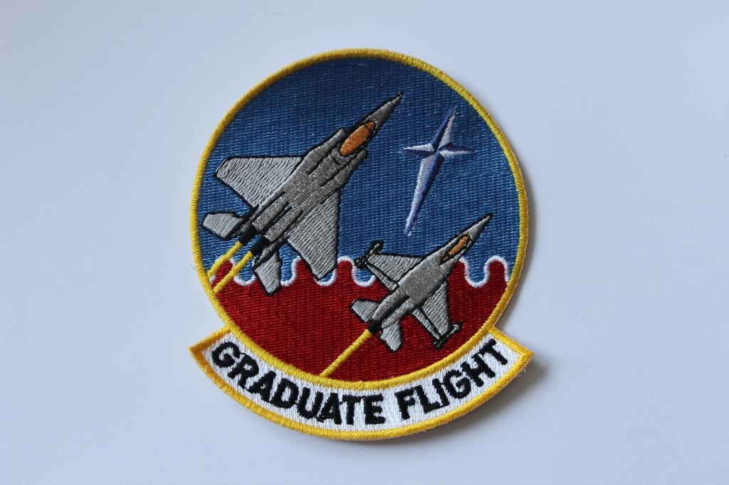patch  nato  enjjpt  graduate  flight, Verzenden, Zo goed als nieuw, Patch, Badge of Embleem