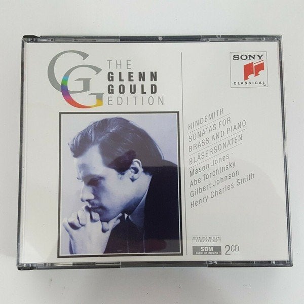 the glenn gould edition hindemith 2 cd box, Verzenden, Zo goed als nieuw, Overige typen