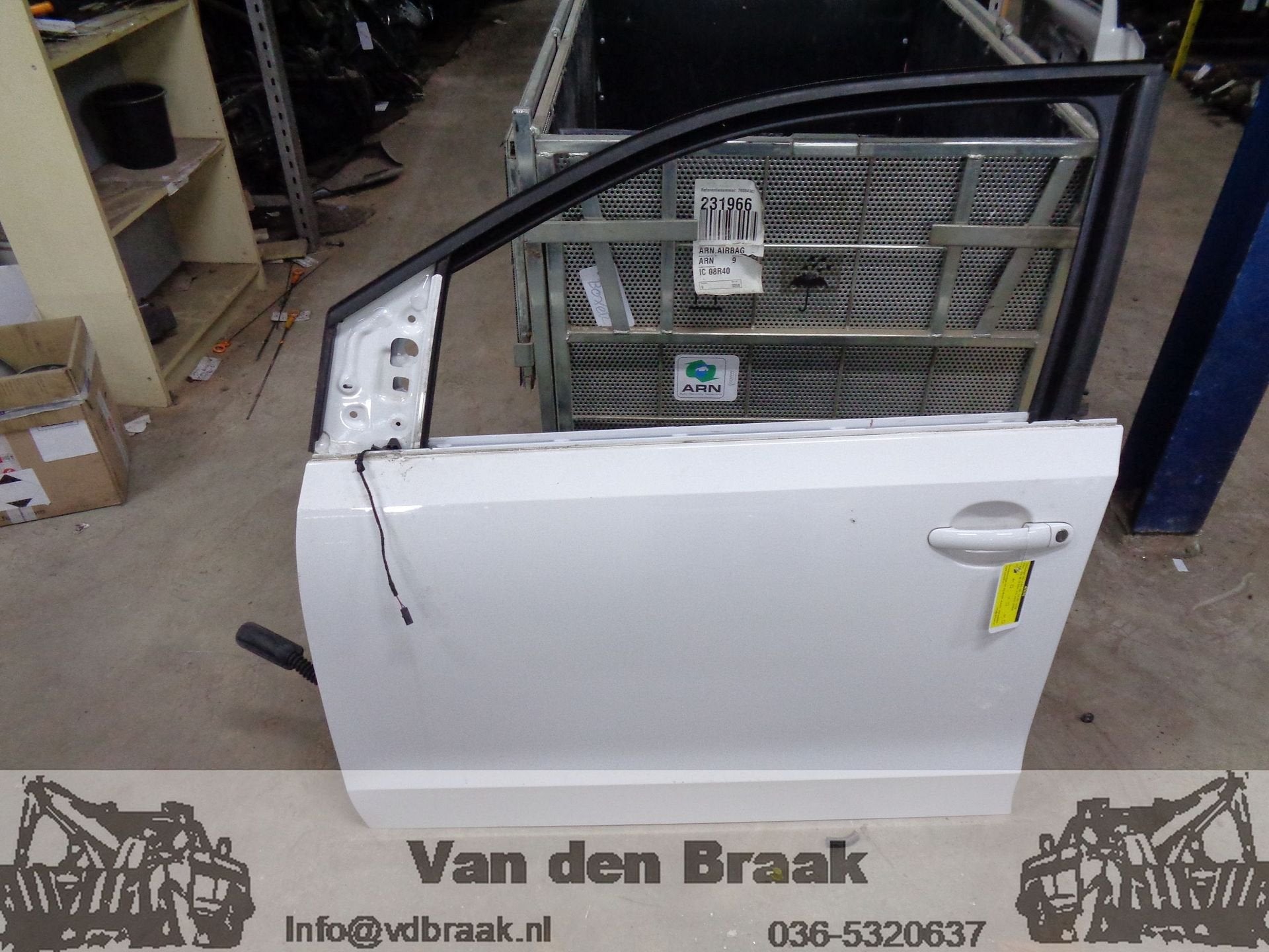 Volkswagen Up! 2012-2020 Portier linksvoor, Gebruikt, -, Deur, Herkomst onderdeel bekend