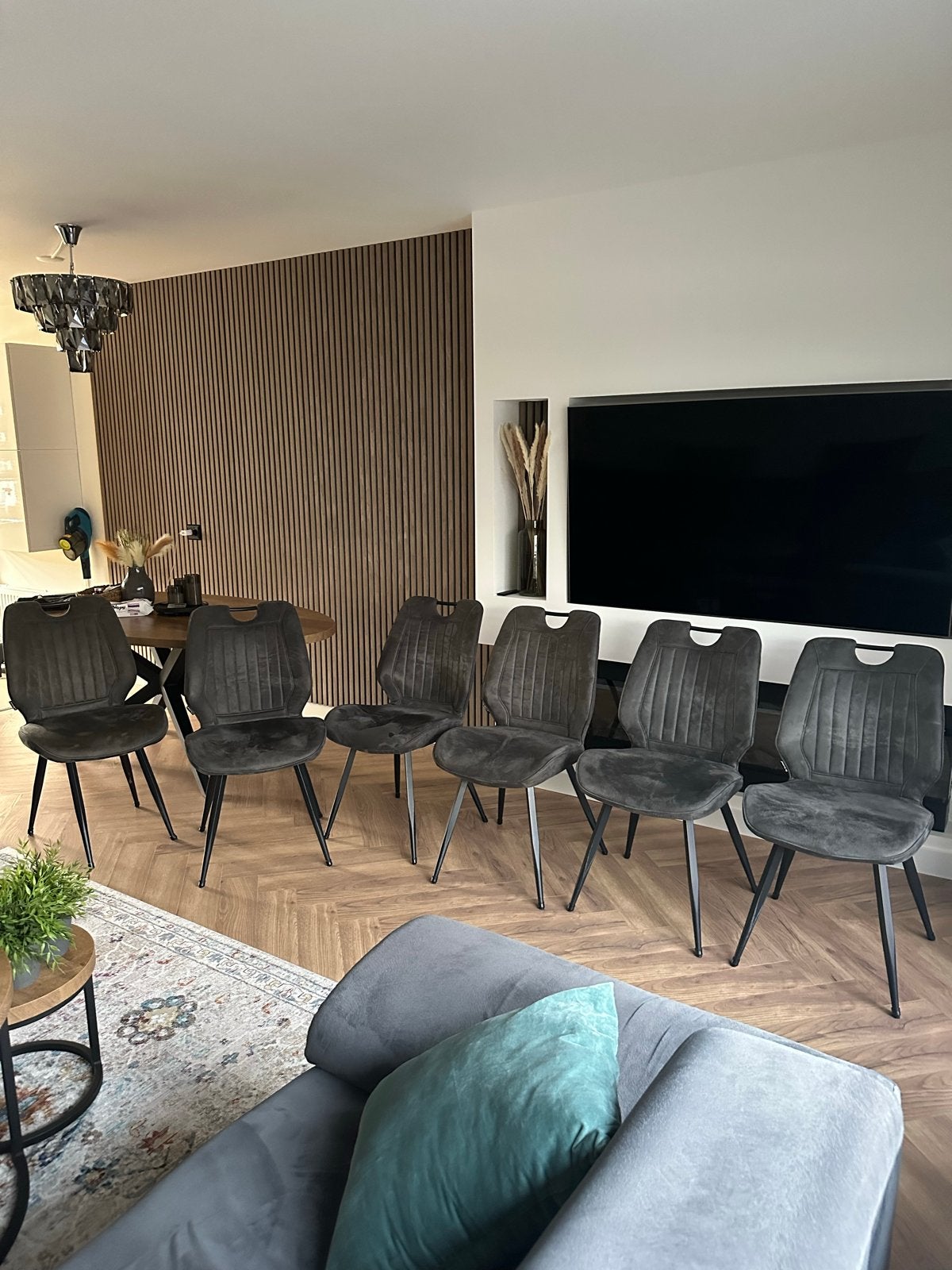 Bommel Wonen stoelen - Stof, Ophalen, Gebruikt, Vijf, Zes of meer stoelen, Stof