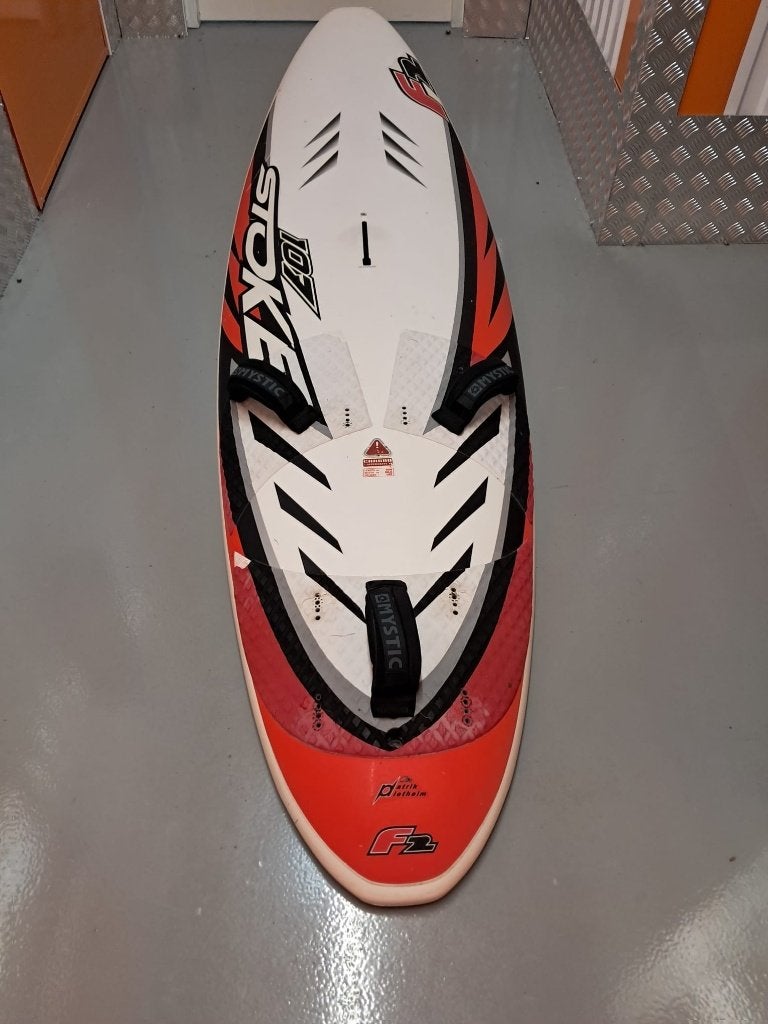 F2 Stroke Carbon Windsurfboard 107 liter, Ophalen, Gebruikt, Minder dan 250 cm, F2