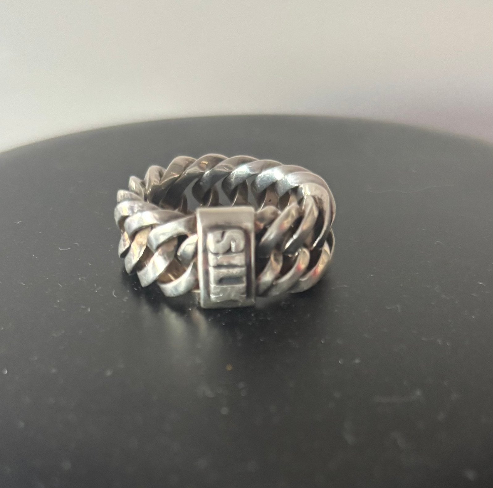 Silk zilveren ring, 18 tot 19, Ophalen of Verzenden, Zo goed als nieuw, Dame