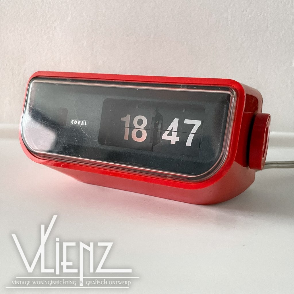 Vintage, midcentury flipclock flipklok Copal Japan model 225, Gebruikt, -, Vintage, -