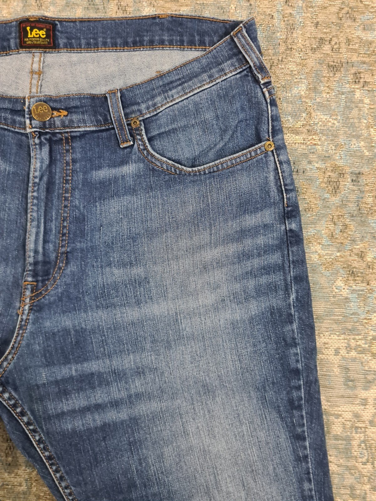 Lee RIDER W36 L32 Slim STRETCH Bronno3632 Blauw

Taille: 48,, W36 - W38 (confectie 52/54), https://eu.lee.com/nl-nl/contact-us.html