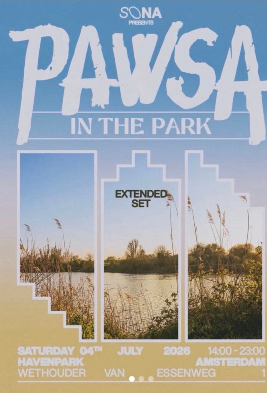 Pawsa in the park, Eén persoon