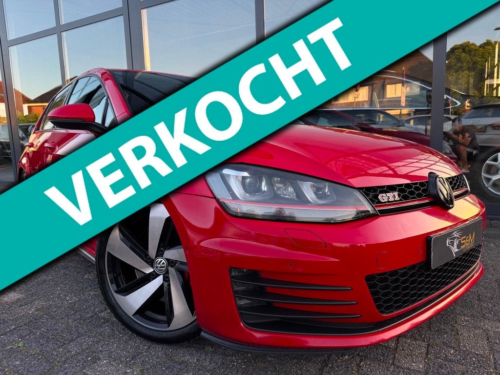 Volkswagen Golf 2.0 TSI GTI Performance, Auto's, Volkswagen, Bedrijf, Te koop, Golf, ABS, Achteruitrijcamera, Airbags, Airconditioning